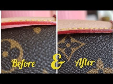 how to fix louis vuitton glazing.